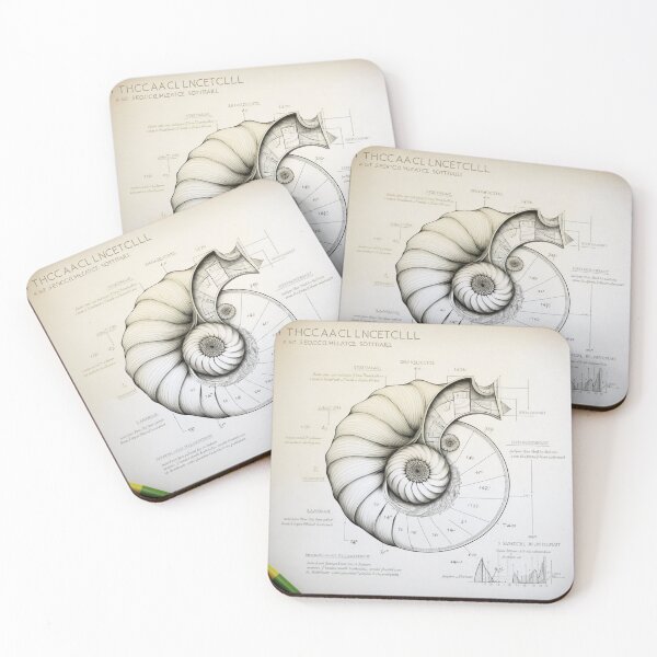 Item preview, Hand Drawn Fibonacci Style Infographic  designed and sold by RAGANADesign.