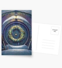 Tolkien Fantasy Weihnachtskarte Postkarten