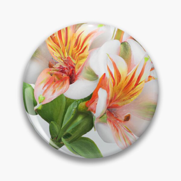 Item preview, Peruvian Lily Flowers designed and sold by Vanover Designs.