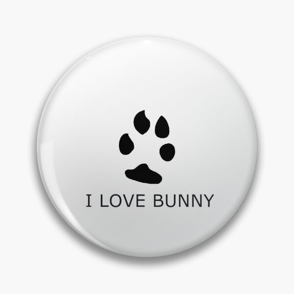 Item preview, I LOVE BUNNY designed and sold by socuteanimals.