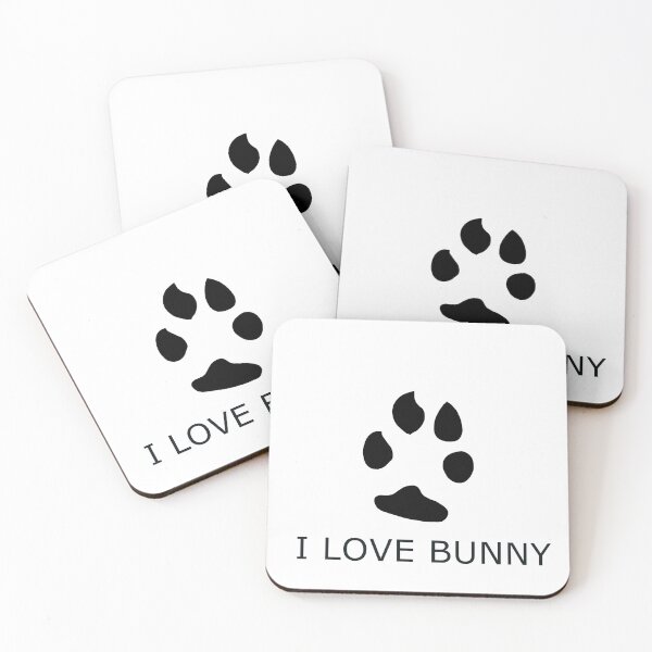 Item preview, I LOVE BUNNY designed and sold by socuteanimals.