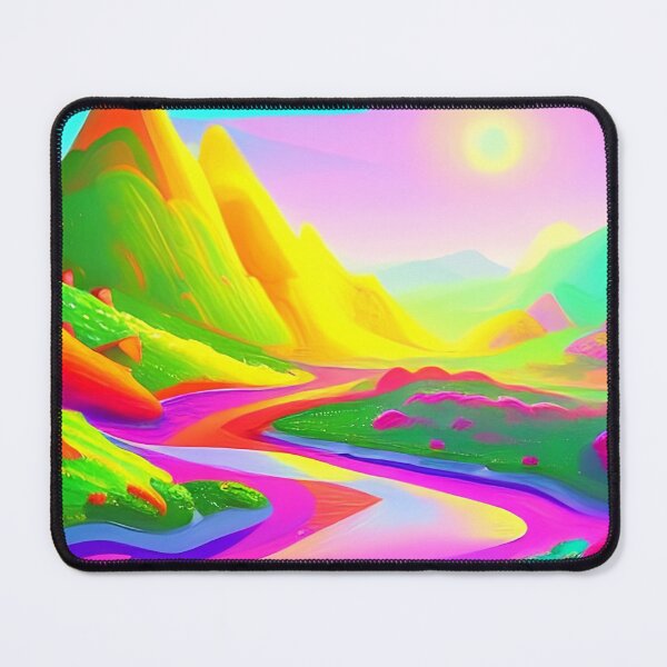 Item preview, Colorful surreal landscapes scenery with vibrant colors 36 designed and sold by vishalraifx.
