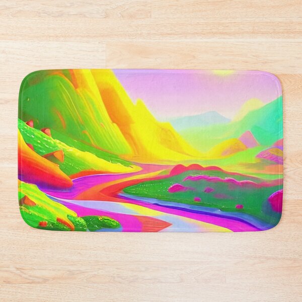 Item preview, Colorful surreal landscapes scenery with vibrant colors 36 designed and sold by vishalraifx.