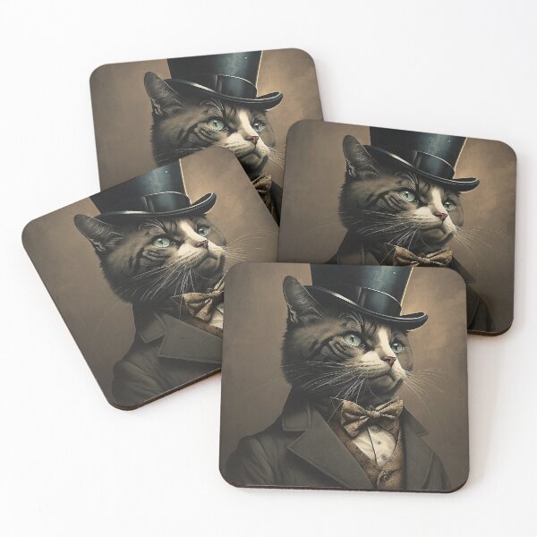 Item preview, Gentleman Cat #1 designed and sold by MichaelMayArt.