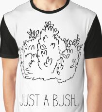 just a bush...- black lines Graphic T-Shirt