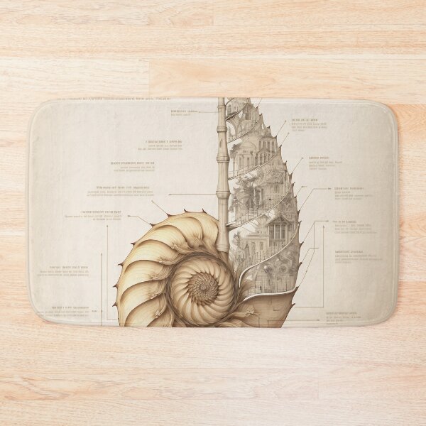 Item preview, Hand Drawn Fibonacci Style Infographic  designed and sold by RAGANADesign.