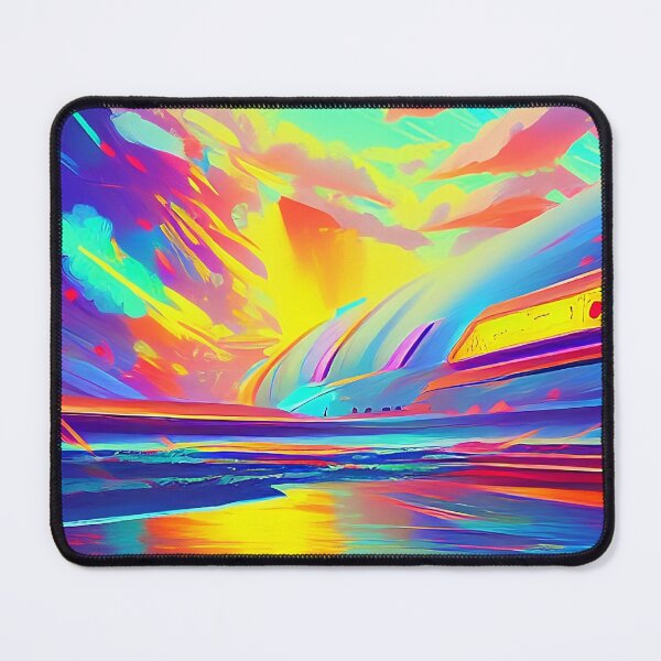 Item preview, Colorful surreal landscapes scenery with vibrant colors 37 designed and sold by vishalraifx.