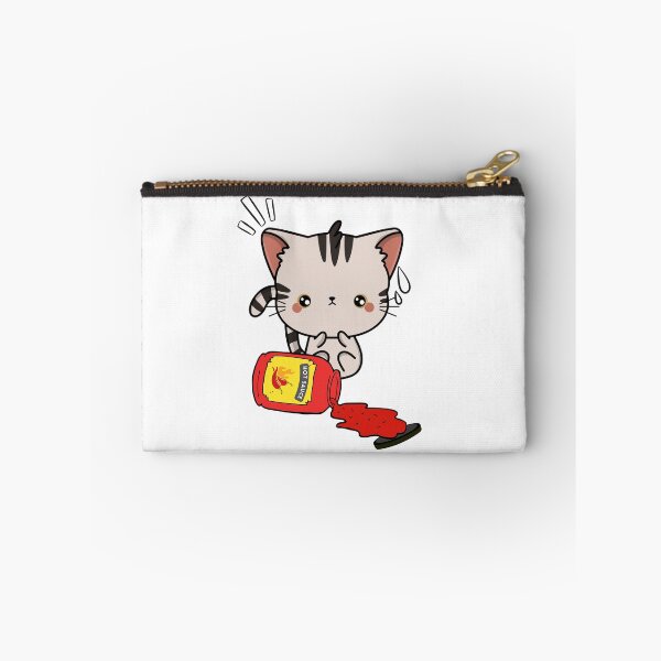 Item preview, Cute Tabby Cat Spilled hot sauce designed and sold by Pet Station.