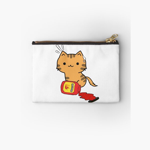 Item preview, Cute Orange Cat Spilled hot sauce designed and sold by Pet Station.