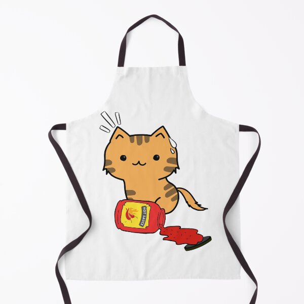 Item preview, Cute Orange Cat Spilled hot sauce designed and sold by Pet Station.