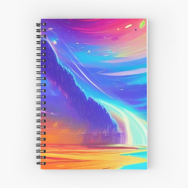 Item preview, Colorful surreal landscapes scenery with vibrant colors 39 designed and sold by vishalraifx.