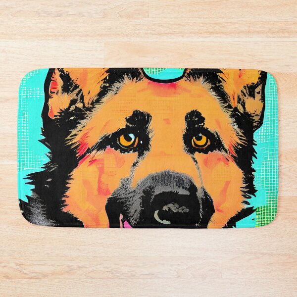 Item preview, Retro German Shepherd designed and sold by Planetporridge.