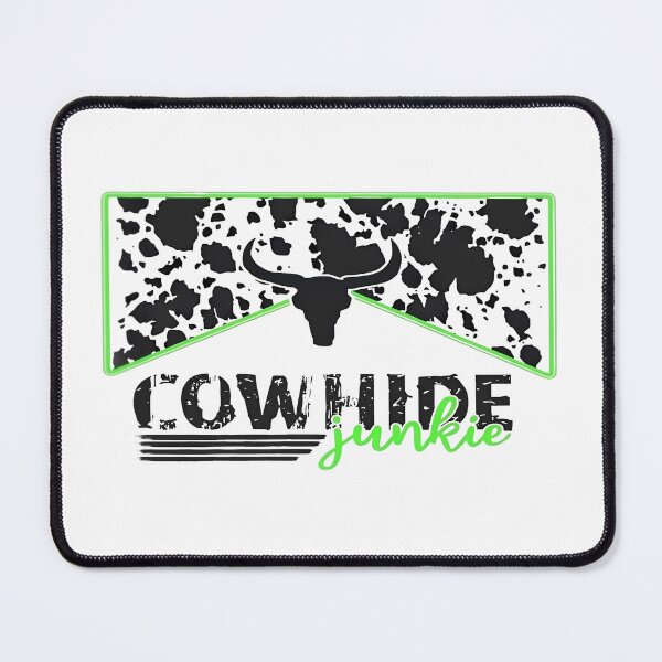 Item preview, Neon Green Cowhide Junkie designed and sold by FortuneCookieTs.