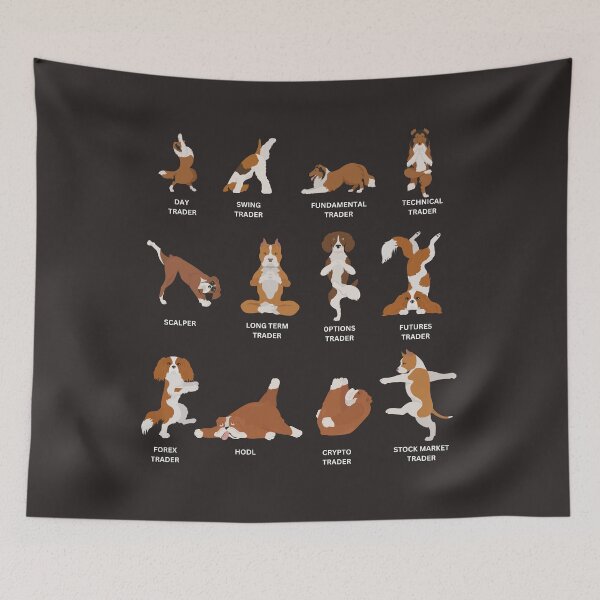 Item preview, Dog lover Trader Gift, Unique gift for stock market, forex, crypto, options trader, and day traders, Cute dogs, Types of Traders  designed and sold by TradingTeesKids.