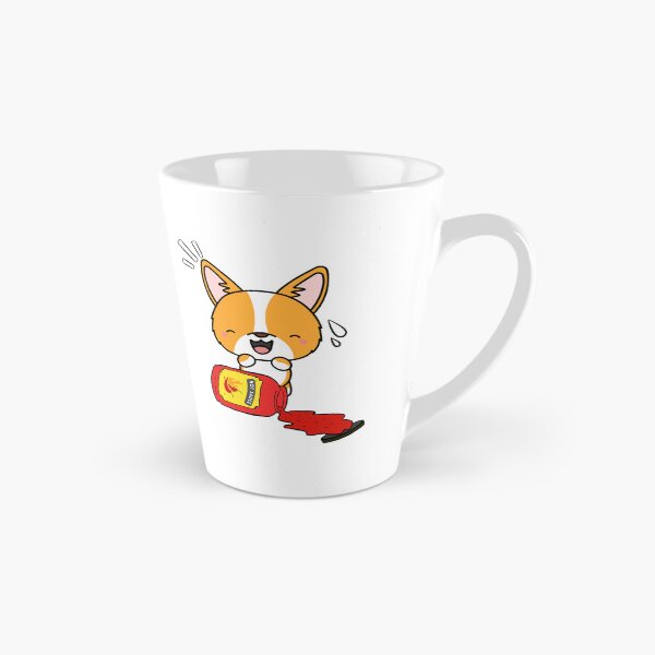 Item preview, Cute Corgi Spilled hot sauce designed and sold by Pet Station.