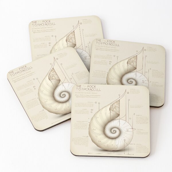 Item preview, Hand Drawn Fibonacci Style Infographic  designed and sold by RAGANADesign.