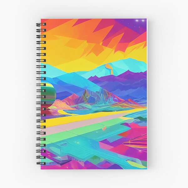 Item preview, Colorful surreal landscapes scenery with vibrant colors 40 designed and sold by vishalraifx.