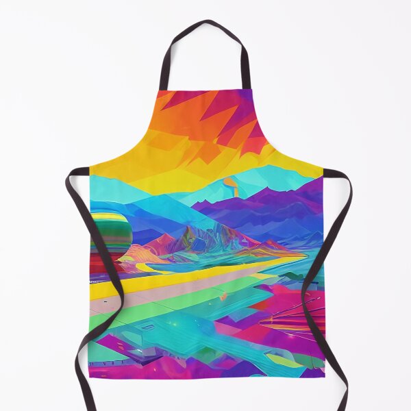 Item preview, Colorful surreal landscapes scenery with vibrant colors 40 designed and sold by vishalraifx.