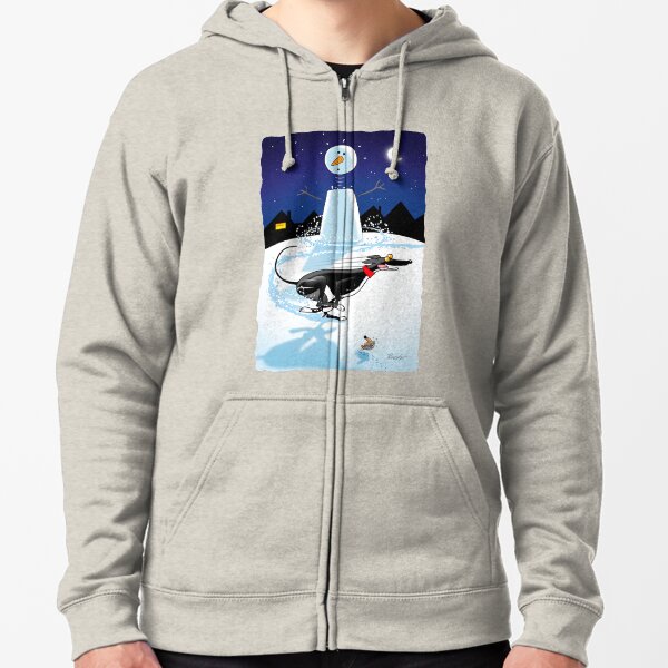 Snowman Zoomie (assorted) Zipped Hoodie