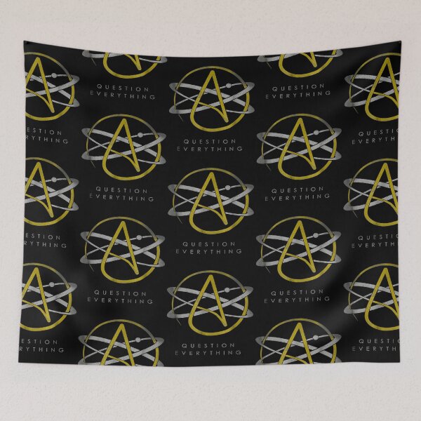 Item preview, Atheist Logo Atheism Science Question Everything designed and sold by DomenicoBarone.