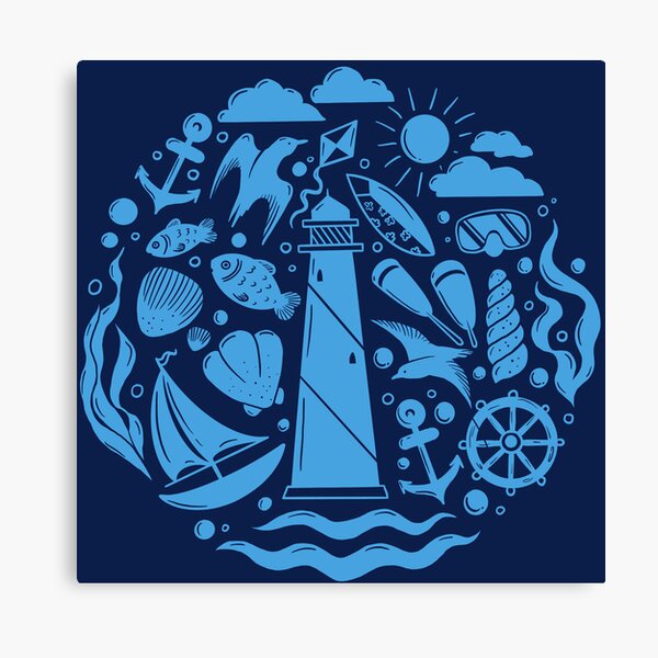 Item preview, Nautical Elements designed and sold by NadyaOrangeKiss.