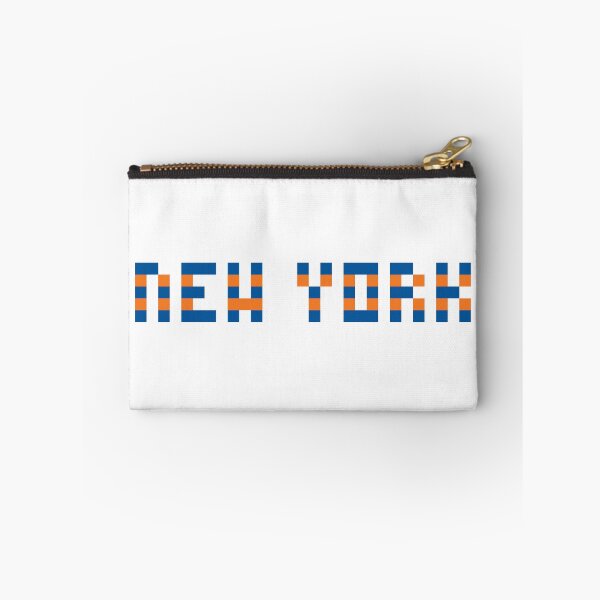 Item preview, Pixel NHL New York in Away Colors (Blue Orange) designed and sold by gkillerb.