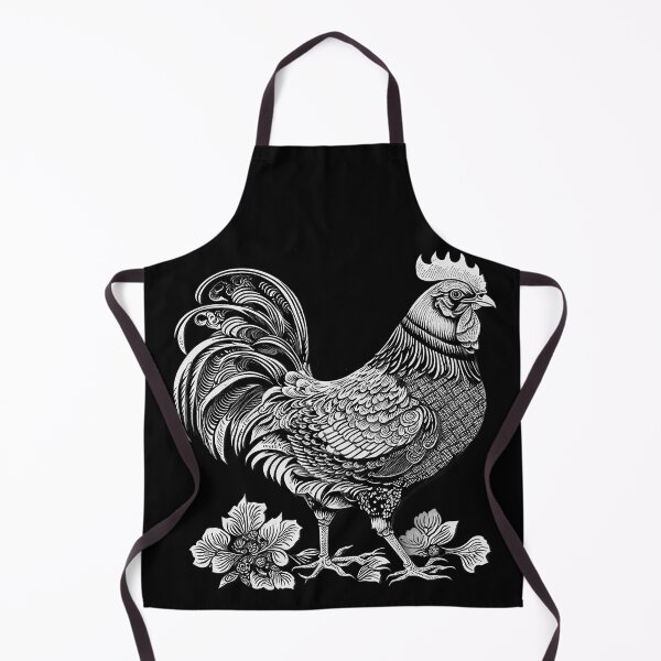 Item preview, Gallo orgulloso, arte rural designed and sold by FlatLandPrints.