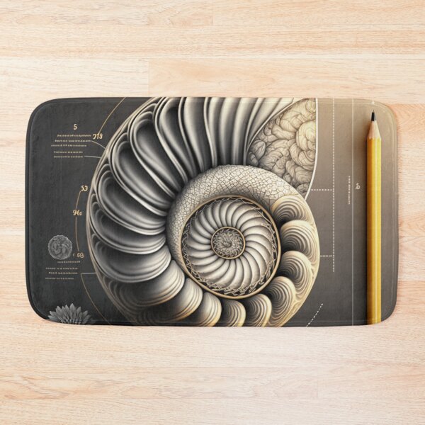 Item preview, Hand Drawn Fibonacci Style Infographic  designed and sold by RAGANADesign.