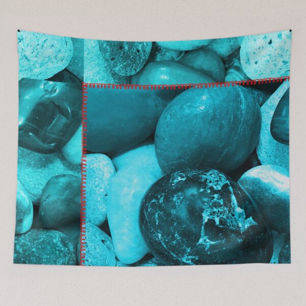 Item preview, Stitched stones designed and sold by ElliePDesigns.