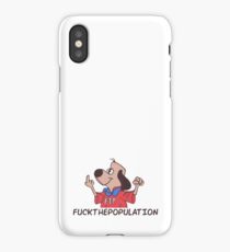 FTP cartoon dog ($ uicideboy $) iPhone Case
