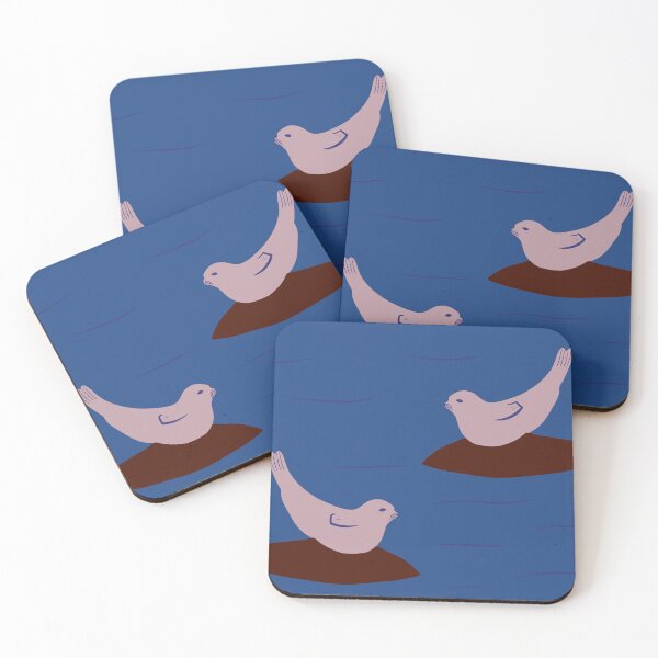 Item preview, Happy Baby Seals - Banana Pose designed and sold by ana-celeste.