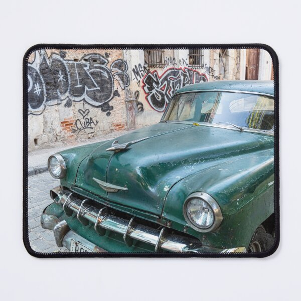 Item preview, Classic Green Car In Old Havana Cuba  designed and sold by Paul Thompson Photography.