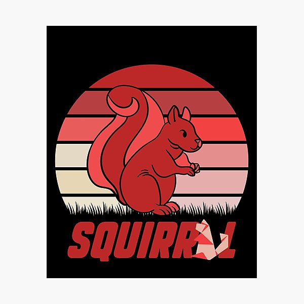 Item preview,   squirrel art lovely red designed and sold by myt-shirt.