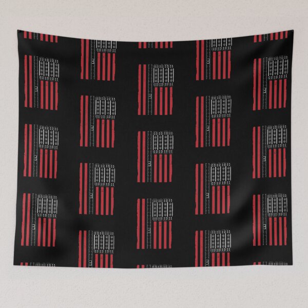 Item preview, USA Flag with Synthesizer Panel designed and sold by GreenMall.