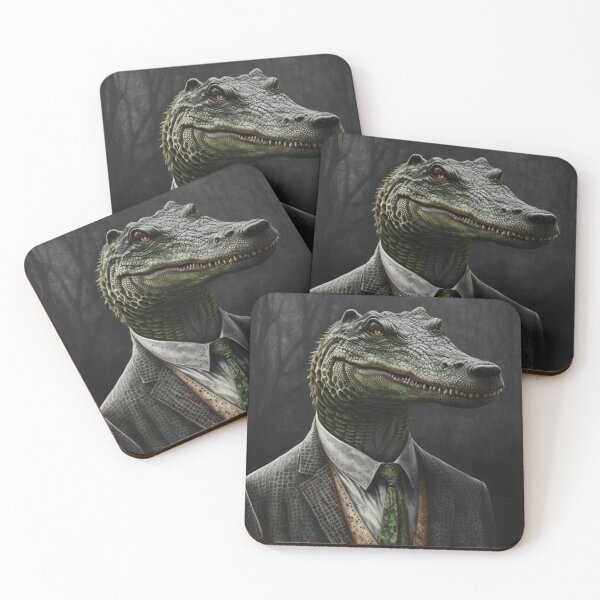 Item preview, Gentleman Crocodile #1 designed and sold by MichaelMayArt.