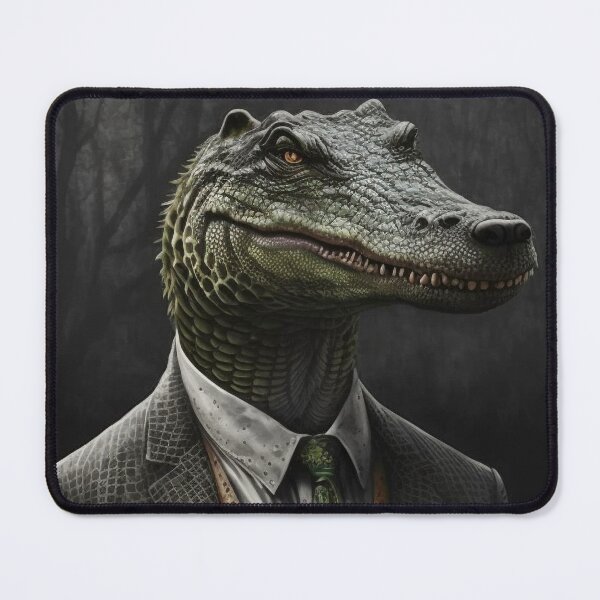 Item preview, Gentleman Crocodile #1 designed and sold by MichaelMayArt.