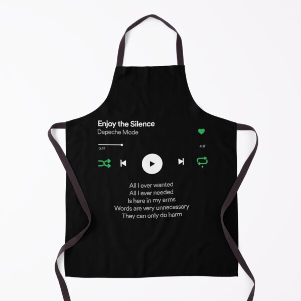 Item preview, Streaming Music: Enjoy the silence designed and sold by Periodic Table of Synthpop.