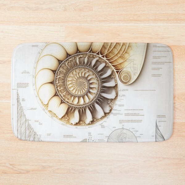 Item preview, Hand Drawn Fibonacci Style Infographic  designed and sold by RAGANADesign.