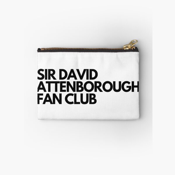 Item preview, David Attenborough FAN CLUB - National treasure and natural historian  designed and sold by LuckyLlamas.