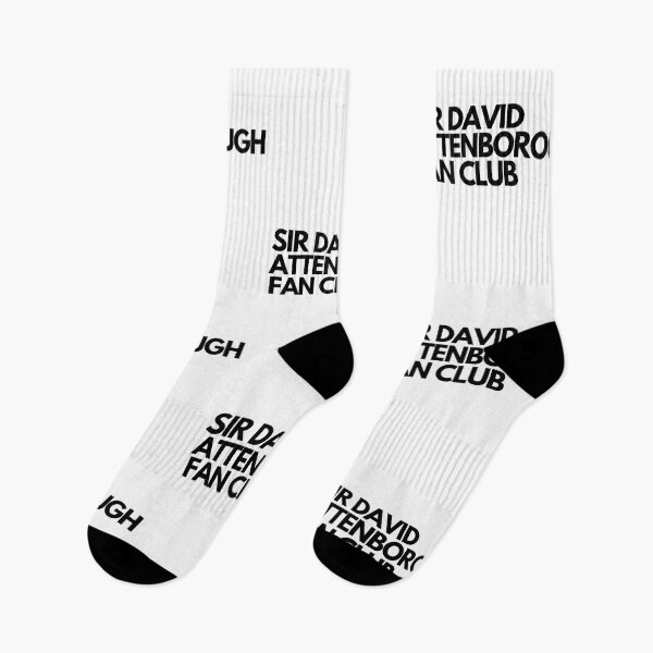 Item preview, David Attenborough FAN CLUB - National treasure and natural historian  designed and sold by LuckyLlamas.