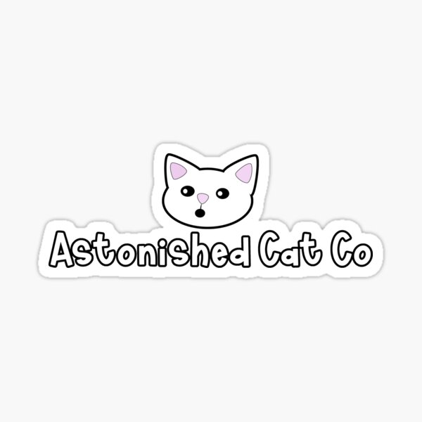 Item preview, Astonished Cat Company Logo - Astonished Cat Company designed and sold by AstonishedCatCo.