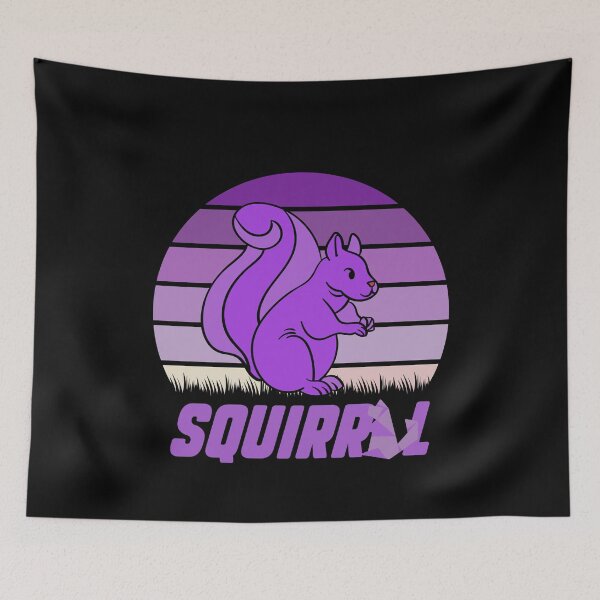 Item preview,   squirrel art lovely mouve designed and sold by myt-shirt.