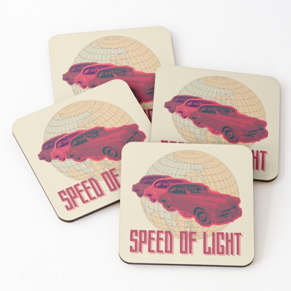 Item preview, RETRO CAR SPEED OF LIGHT  designed and sold by millx001.