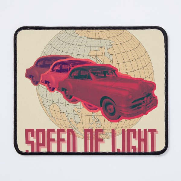 Item preview, RETRO CAR SPEED OF LIGHT designed and sold by millx001.