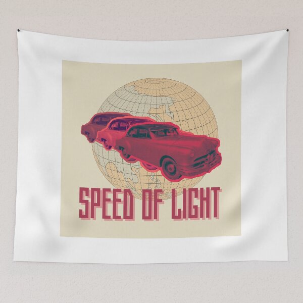 Item preview, RETRO CAR SPEED OF LIGHT  designed and sold by millx001.