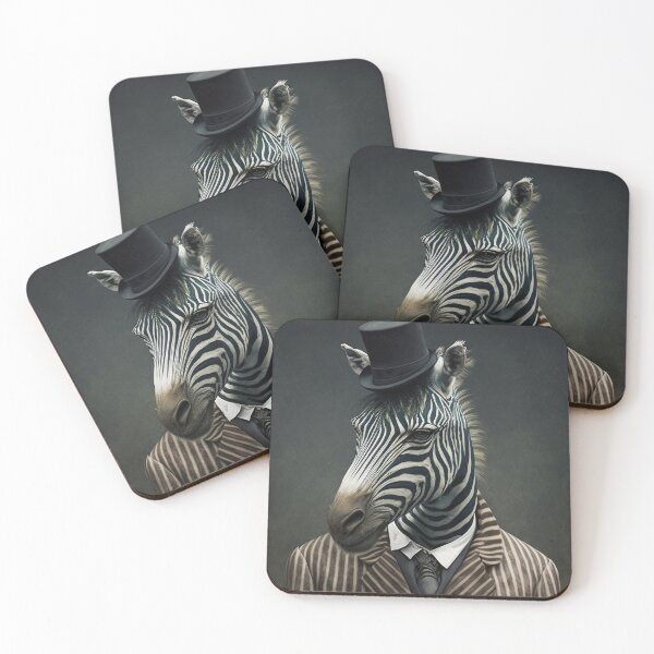 Item preview, Gentleman Zebra #1 designed and sold by MichaelMayArt.