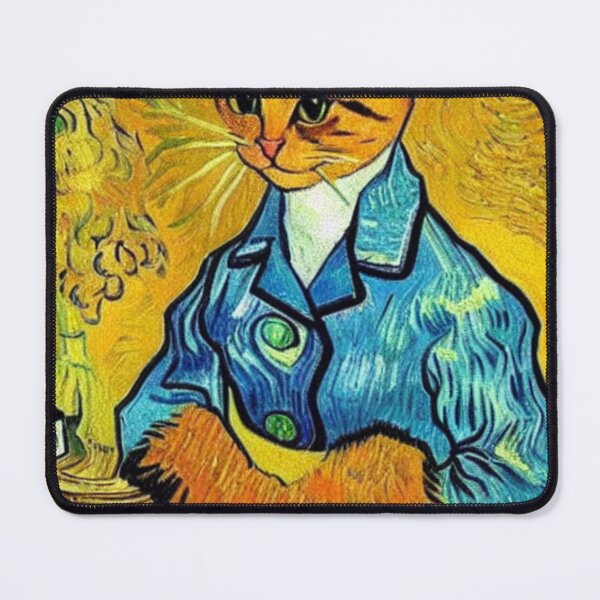 Item preview, Cat Van Gogh Style #12 designed and sold by cardia1991.