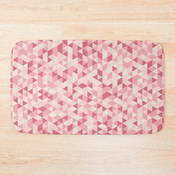 Item preview, Geometric Triangle Pattern in Shades of Pink designed and sold by rissol.