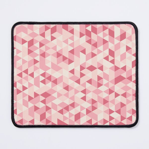 Item preview, Geometric Triangle Pattern in Shades of Pink designed and sold by rissol.