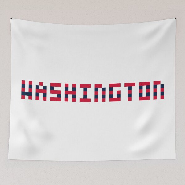 Item preview, Pixel NHL Washington in Away Colors designed and sold by gkillerb.